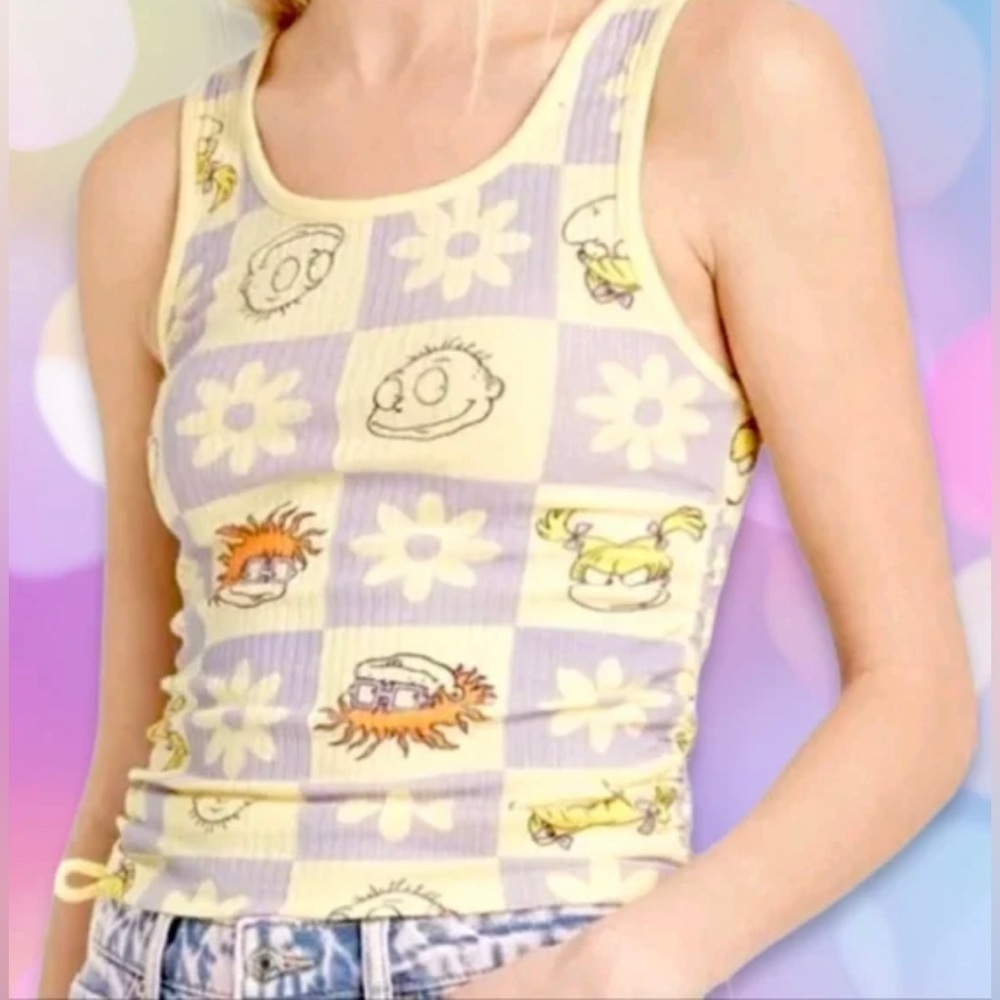 Nwt‎ Nickelodeon Size M Top Lemon Icing